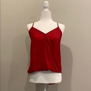 Lily White red tank top